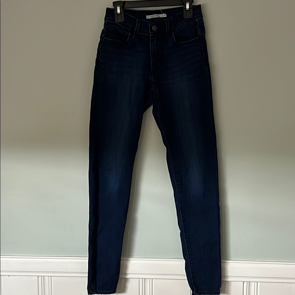 Dark Blue Denim Jeans